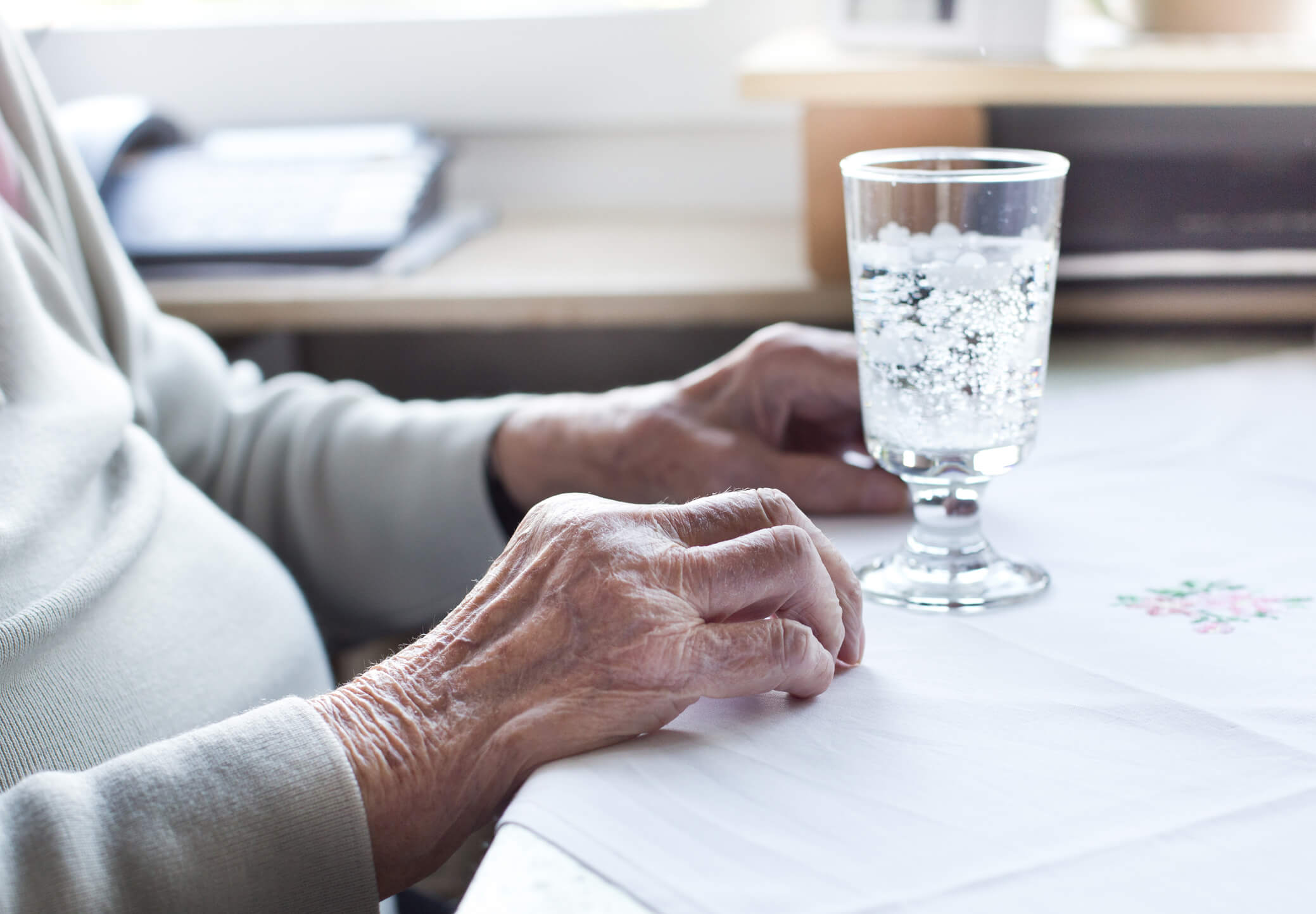 Dehydration in elderly