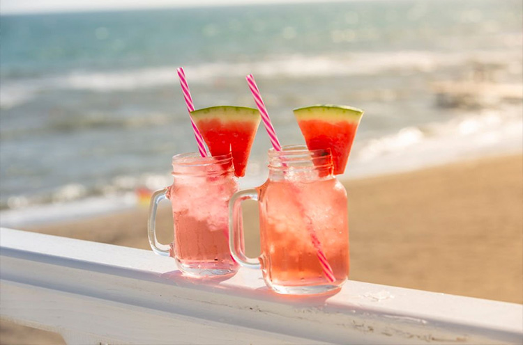 Watermelon recipe for strawberry juice