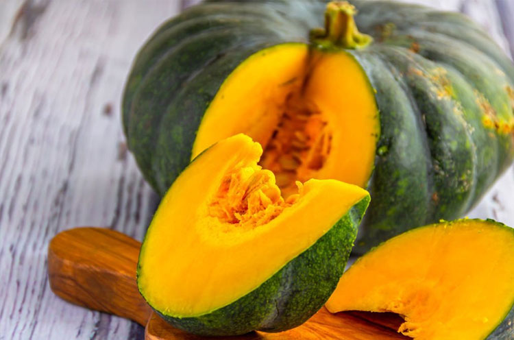 Cut Pumpkin is kept - Emoha