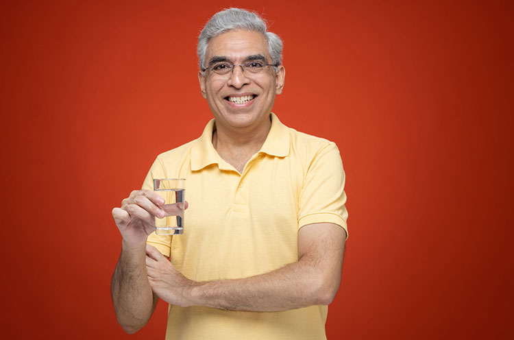 Drinking water the right way