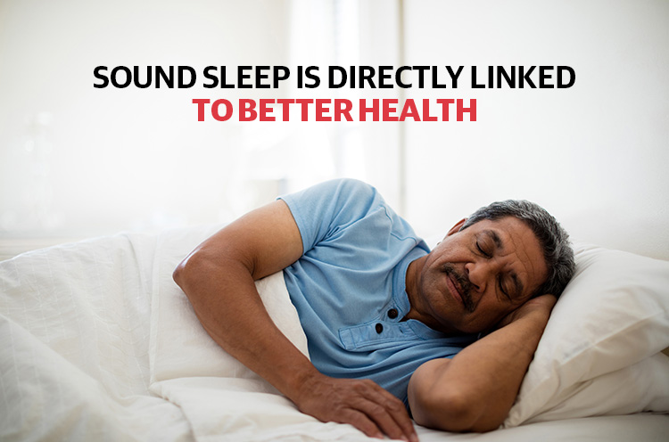 Sound Sleep is Directly Linked To Better Health