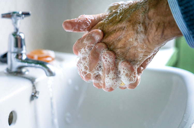 Washing ones hands excessively