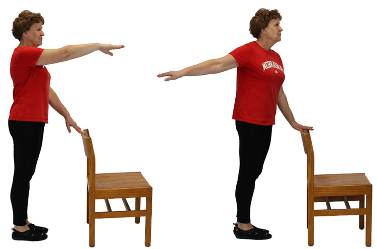 Clock Reach Exercise