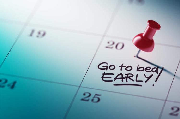 Plan your sleep schedule