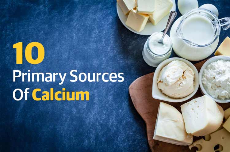 Primary Sources Of Calcium