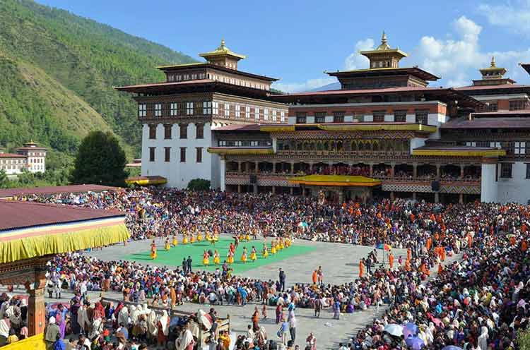 The Thimphu Tshechu Festival