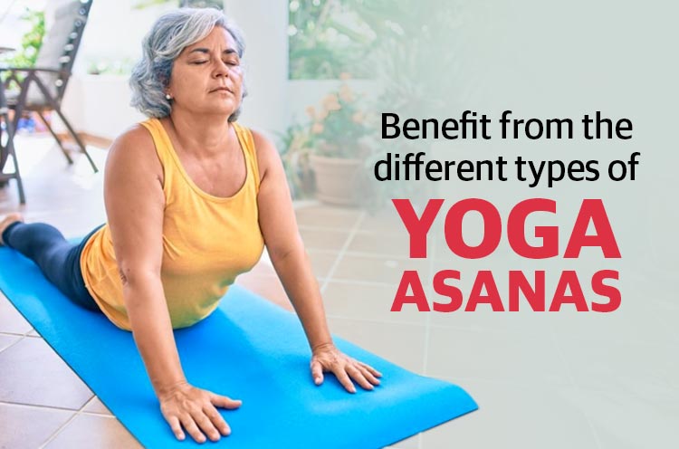 different types of Yoga Asanas