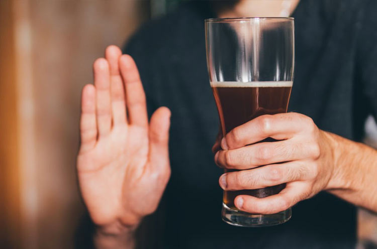 Avoid caffeine items or drinking alcohol