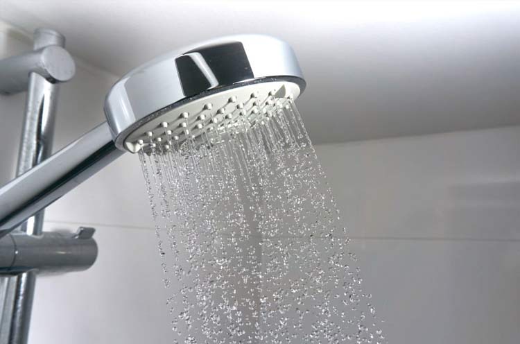 Taking a light shower will help to uplift your mood before sleeping