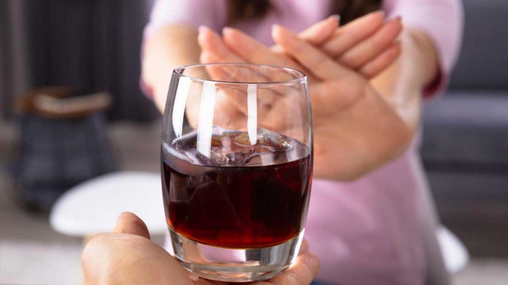 Avoid drugs and alcohol