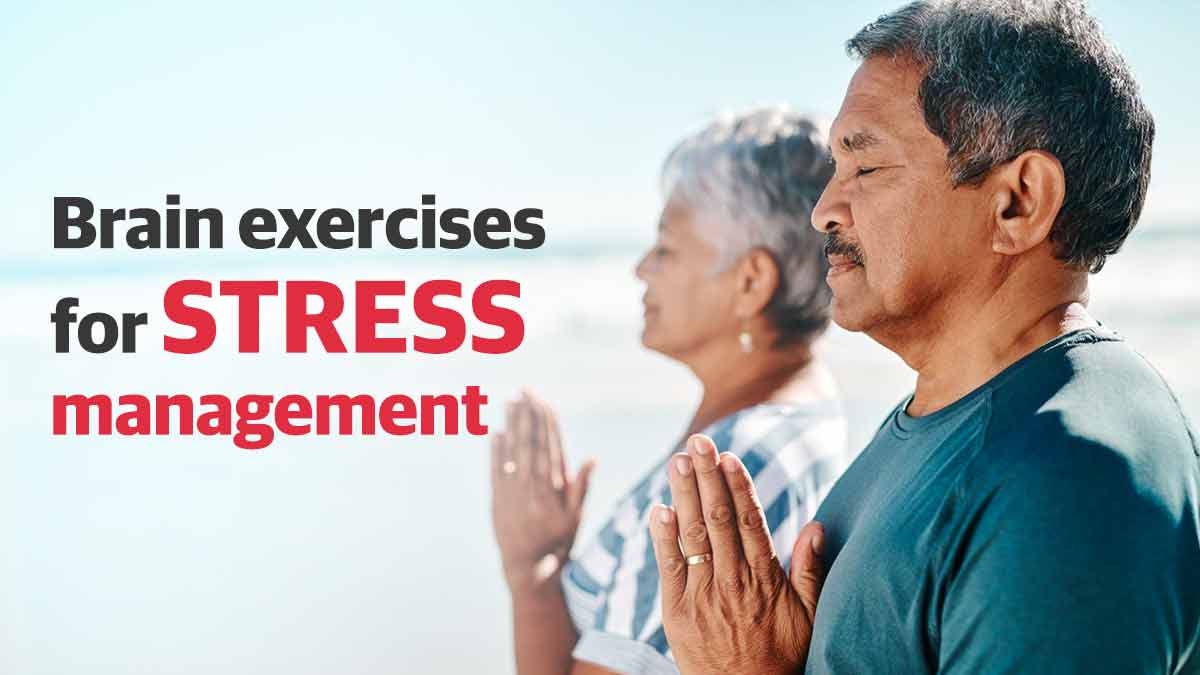 Brain exercises for stress management
