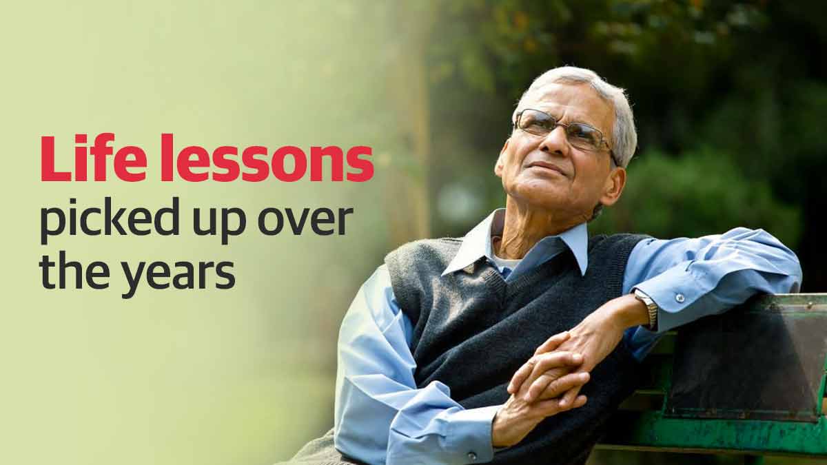 Life lessons picked up over the years