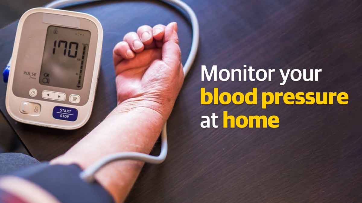 Monitor your blood pressure at home