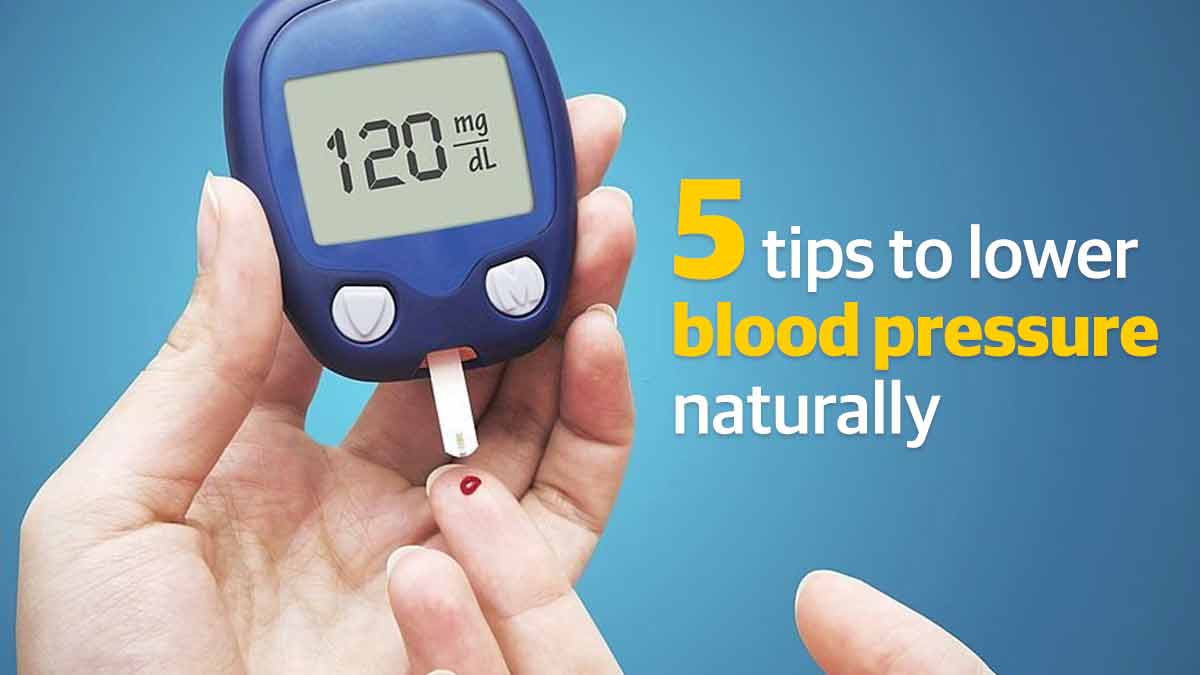 lower blood pressure naturally